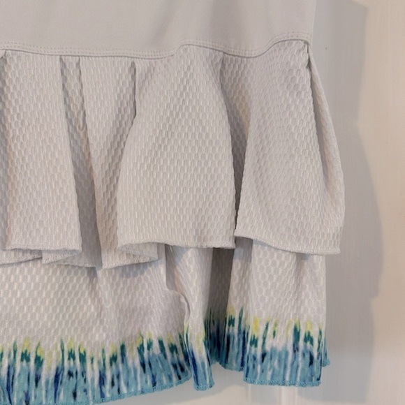 Women’s Lucky in Love Let It Be Polyester & Spandex Tennis Athlete Skort Size XL - Picture 3 of 6